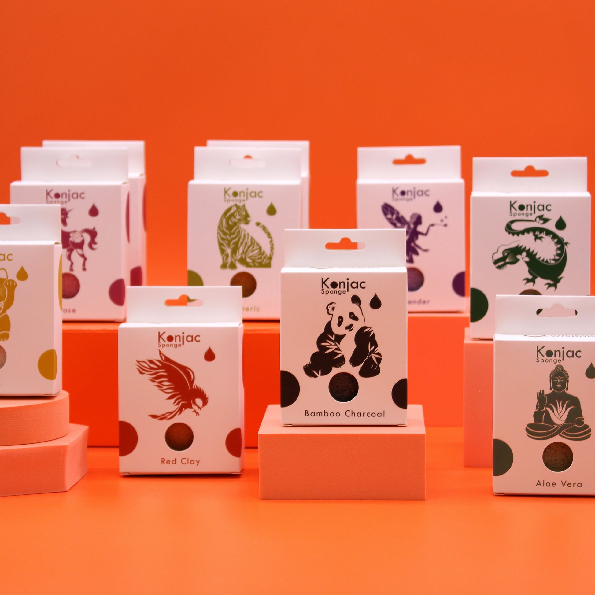 Teardrop Konjac Sponge Turmeric Antiwrinkle Midnight Shop Online